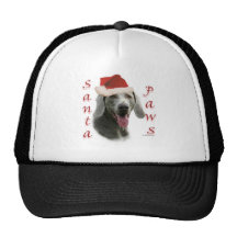 Weimaraner Santa Paws Hat