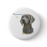 Weimeraner Best Friend 2 - Button