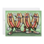 Weiner Party Card invitations