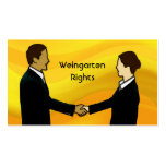 Weingarten Rights business cards
