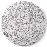 Weird art button