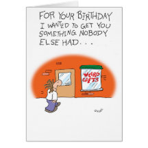 Weird Gifts Card