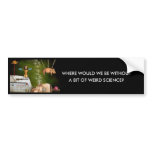 weird science bumper sticker