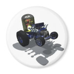 Weird Wheels Mad Brain Magnet