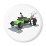 Weird Wheels Thing Mobile Magnet