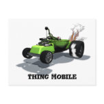 Weird Wheels Thing Mobile Postcard