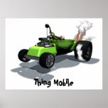 Weird Wheels Thing Mobile Poster posters
