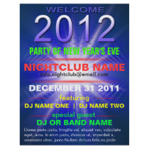 welcome 2012 flyer
