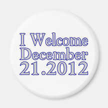 Welcome 2012 fridge magnets