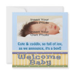 Welcome Baby Birth Announcement