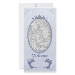 Welcome Baby Boy Photo Template Photo Greeting Card