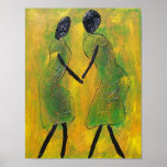 Welcome Back - African Art Print
