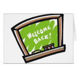 Welcome Back Chalkboard cards