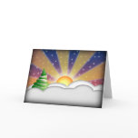Welcome Back Sun, greeting  card