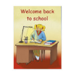 Welcome back to school - Postcard