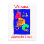 Welcome Back To School Postcard