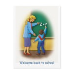 Welcome back to school - Postcard