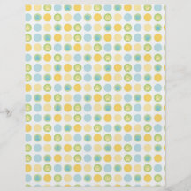 Welcome Bear Dual-sided Scrapbook Paper Flyers