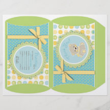 Welcome Bear Puff Box Full Colour Flyer