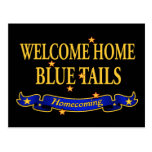 Welcome Home Blue Tails Postcards