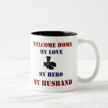Welcome Home Boots Coffee Mugs