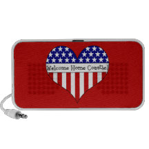 Welcome Home Coastie! Portable Speakers