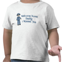 Welcome Home Daddy Air Force Brat (Son) Tee Shirt