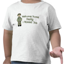 Welcome Home Daddy National Guard Brat (Son) Shirt