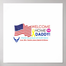 Welcome Home Daddy Poster