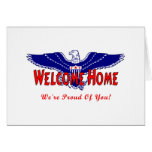 Welcome Home From The Military cards