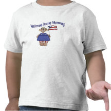 Welcome Home Mummy (Girl Bear) Tees