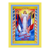 Welcome Home our Gallant Boys ~ Vintage World War posters
