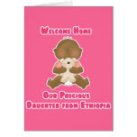 Welcome Home Our Precious Daughter Greeting Cards