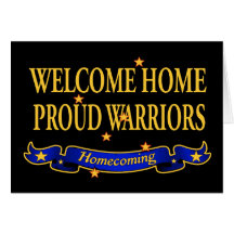 Welcome Home Proud Warriors Cards