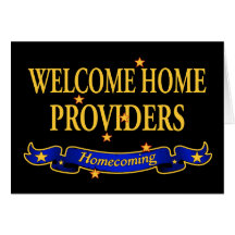 Welcome Home Providers Greeting Cards