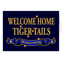 Welcome Home Tiger Tails Cards