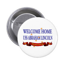 Welcome Home USS Abraham Lincoln Pin