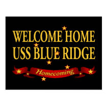 Welcome Home USS Blue Ridge postcards