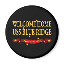 Welcome Home USS Blue Ridge magnets