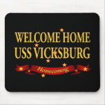 Welcome Home USS Vicksburg Mouse Pads