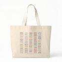Welcome in 80 Languages Jumbo Tote Bag