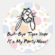 Welcome Rabbit Year Round Stickers