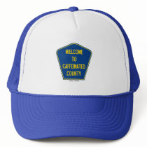 Welcome To Caffeinated County (County Sign)