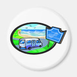 Welcome to California Refrigerator Magnet