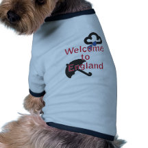 Welcome to England! Pet Tee