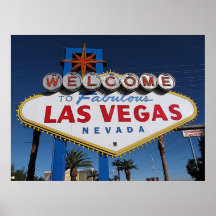 Welcome to Fabulous Las Vegas Poster Print