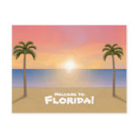 Welcome to Florida: Beach Scene Postcard