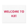 WELCOME TO K3!! POST CARDS