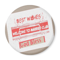 Welcome  -  To Married People Club Magnet