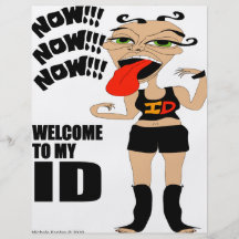 Welcome To My ID Full Color Flyer